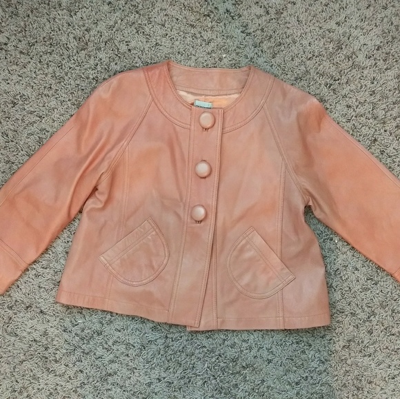 Chico's Leather Jacket - Picture 7 of 8